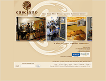 Tablet Screenshot of cascianocoffee.com